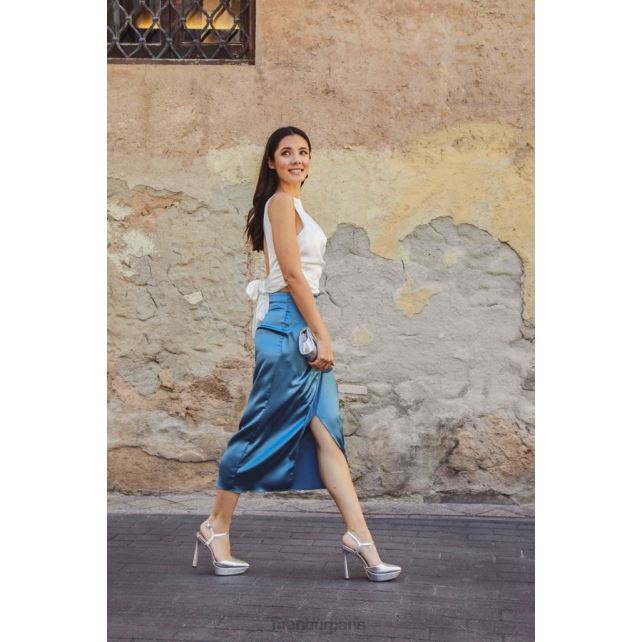 Menbur femmes australe DVZ863727 talons hauts argent