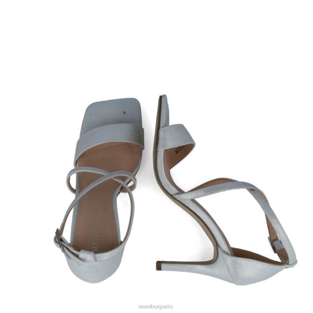 Menbur femmes aventure DVZ863775 talons hauts argent