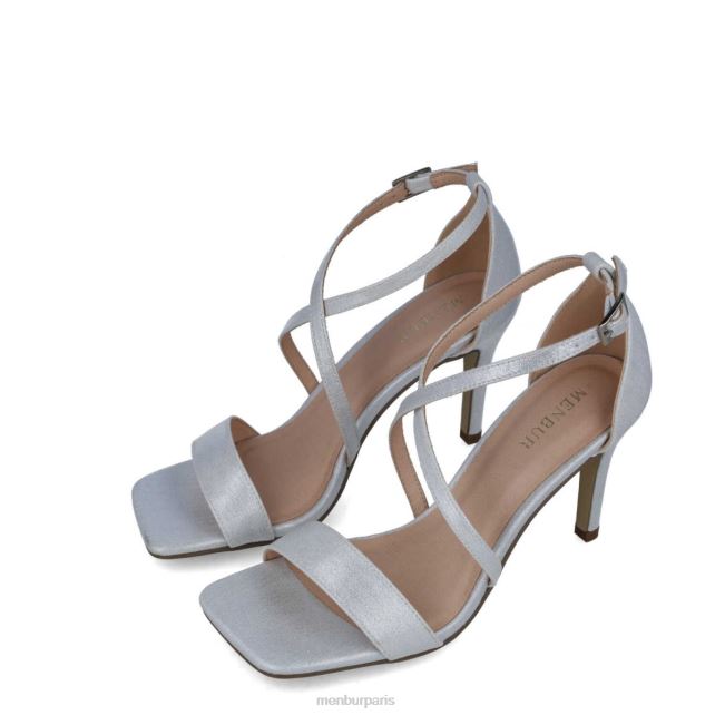 Menbur femmes aventure DVZ863775 talons hauts argent