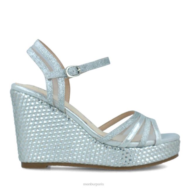 Menbur femmes bacémi DVZ864074 talons hauts argent