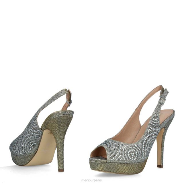 Menbur femmes badolato DVZ864095 talons hauts gris