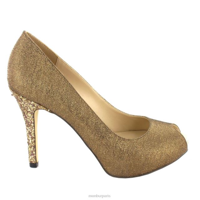 Menbur femmes bailen DVZ864775 talons hauts bronze