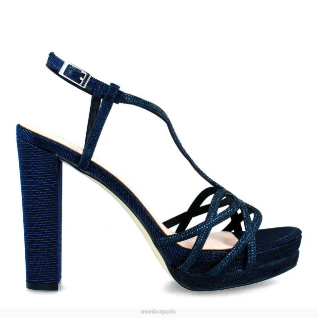Menbur femmes balmelle DVZ864896 talons hauts bleu foncé