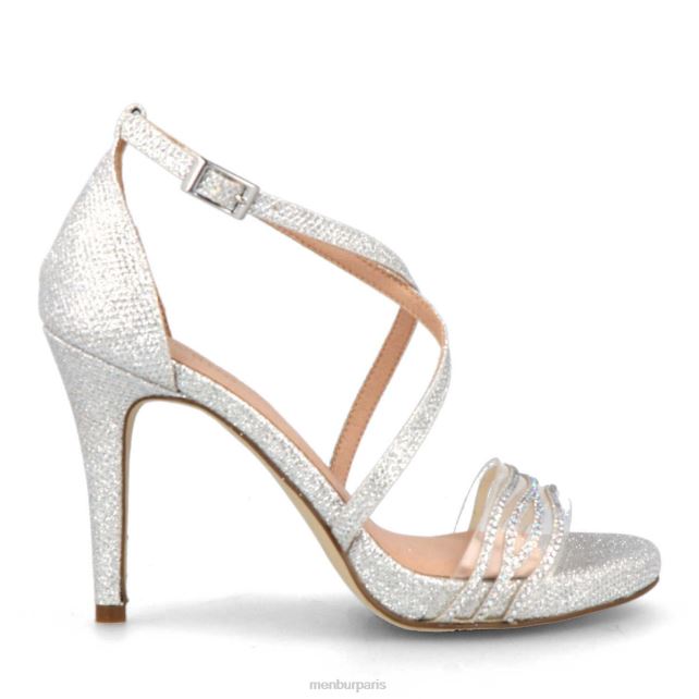 Menbur femmes balsorano DVZ864570 talons hauts argent