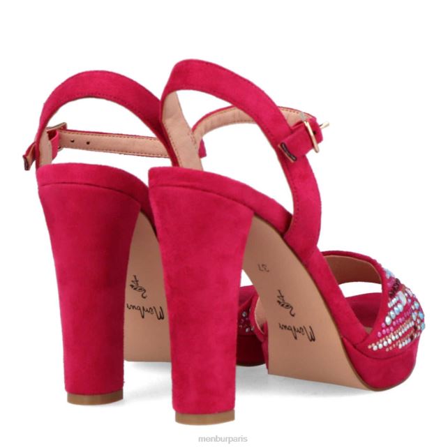 Menbur femmes baone DVZ86922 talons hauts rose