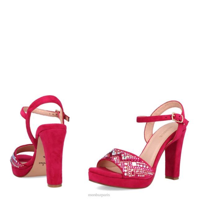 Menbur femmes baone DVZ86922 talons hauts rose