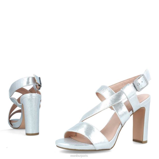 Menbur femmes bardi DVZ865075 talons hauts argent