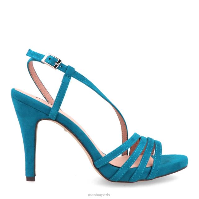 Menbur femmes barette DVZ86819 talons hauts bleu moyen
