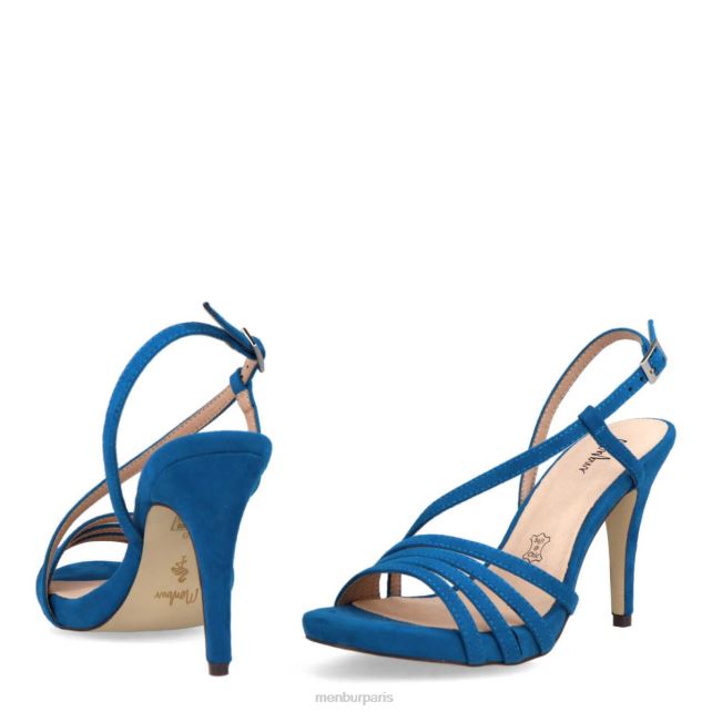 Menbur femmes barette DVZ86819 talons hauts bleu moyen