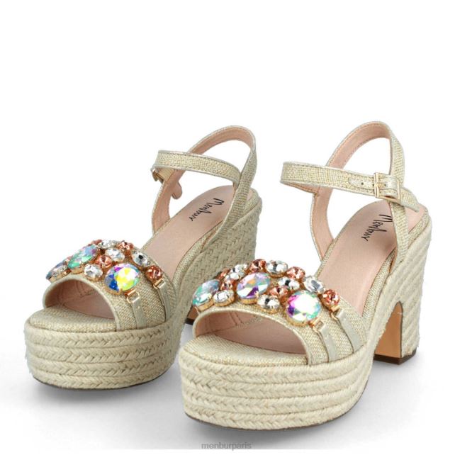 Menbur femmes baselice DVZ861295 talons hauts beige