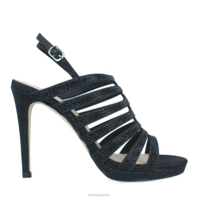 Menbur femmes basilique DVZ86877 talons hauts noir