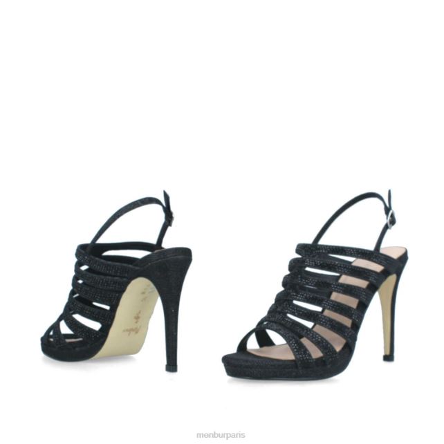 Menbur femmes basilique DVZ86877 talons hauts noir
