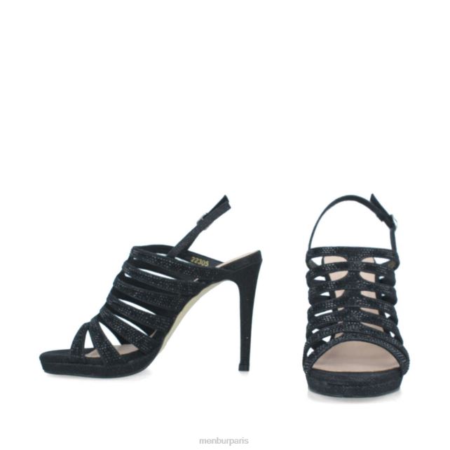 Menbur femmes basilique DVZ86877 talons hauts noir