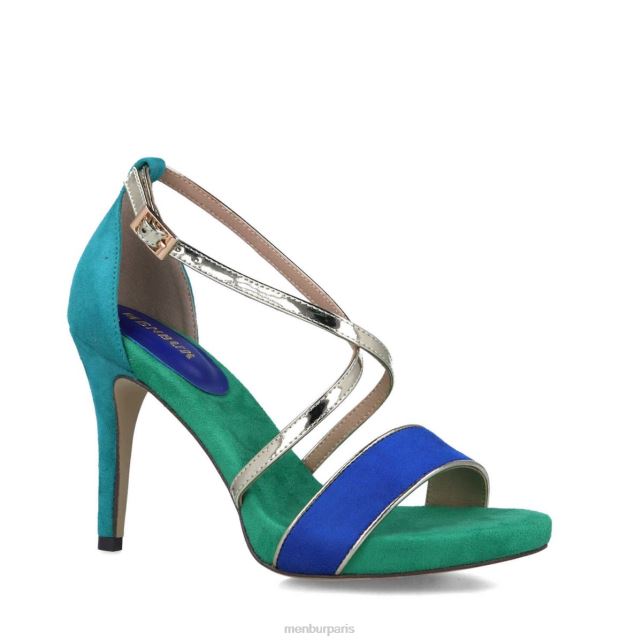 Menbur femmes belladama DVZ864975 talons hauts bleu moyen