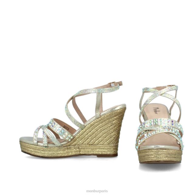 Menbur femmes bienno DVZ865028 talons hauts or