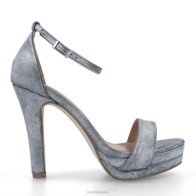 Menbur femmes bindelle DVZ864273 talons hauts argent