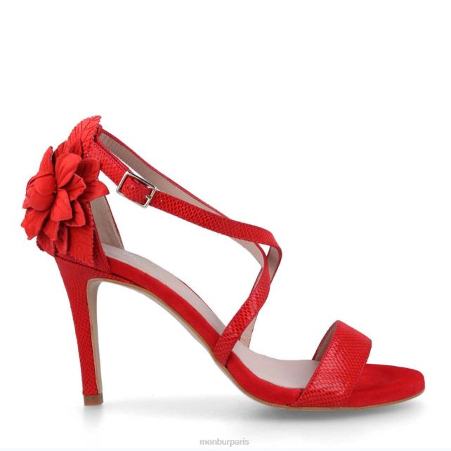 Menbur femmes blanc DVZ861112 talons hauts rouge