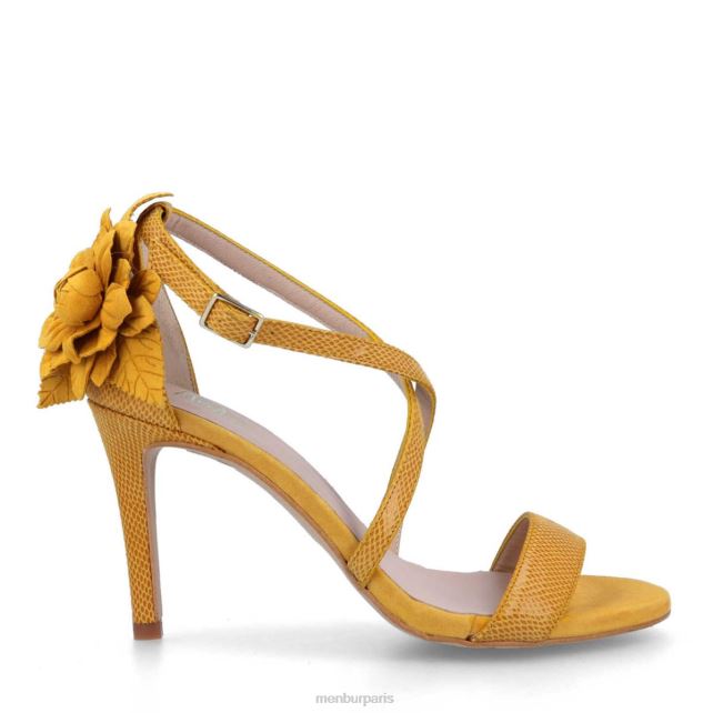 Menbur femmes blanc DVZ864574 talons hauts jaune