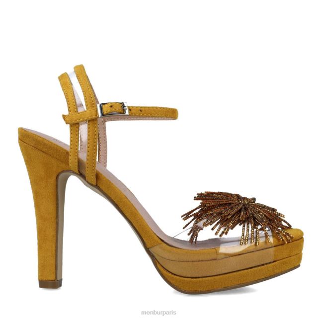 Menbur femmes éblouir DVZ864818 talons hauts jaune