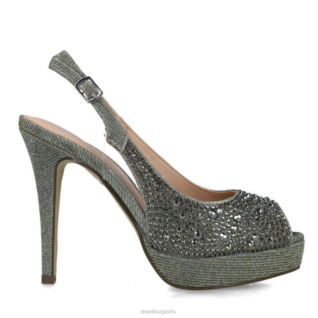 Menbur femmes boline DVZ86831 talons hauts gris