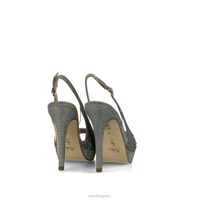 Menbur femmes boline DVZ86831 talons hauts gris