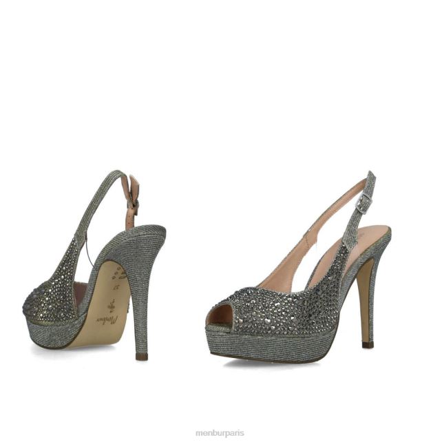 Menbur femmes boline DVZ86831 talons hauts gris