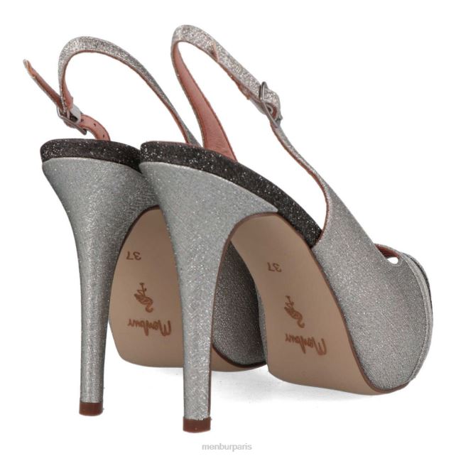 Menbur femmes borello DVZ86962 talons hauts argent