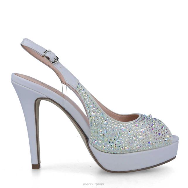 Menbur femmes borgorose DVZ861489 talons hauts blanc