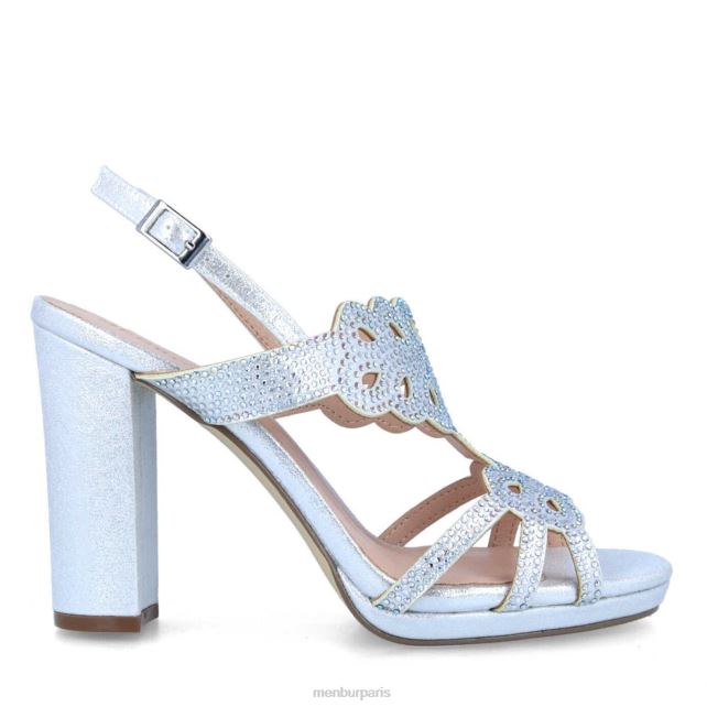 Menbur femmes bosco DVZ865276 talons hauts argent