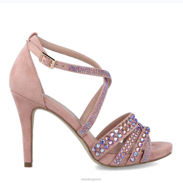 Menbur femmes brun DVZ865371 talons hauts maquillage rose
