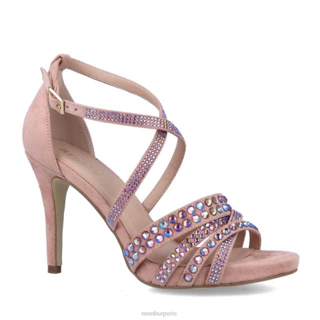 Menbur femmes brun DVZ865371 talons hauts maquillage rose