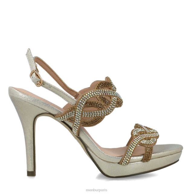 Menbur femmes brusque DVZ861220 talons hauts or