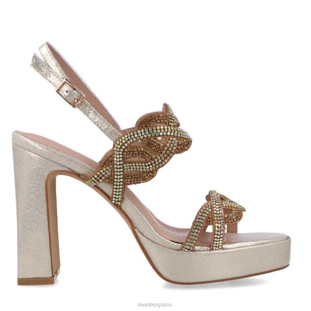 Menbur femmes brusque DVZ861297 talons hauts or