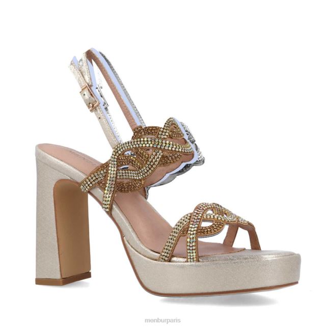Menbur femmes brusque DVZ861297 talons hauts or