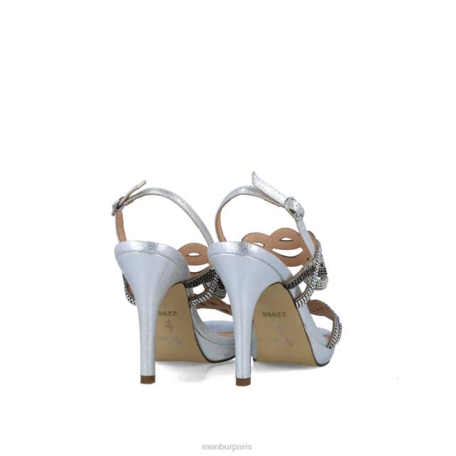 Menbur femmes brusque DVZ864817 talons hauts argent