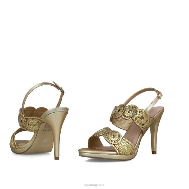Menbur femmes céfiso DVZ86851 talons hauts or