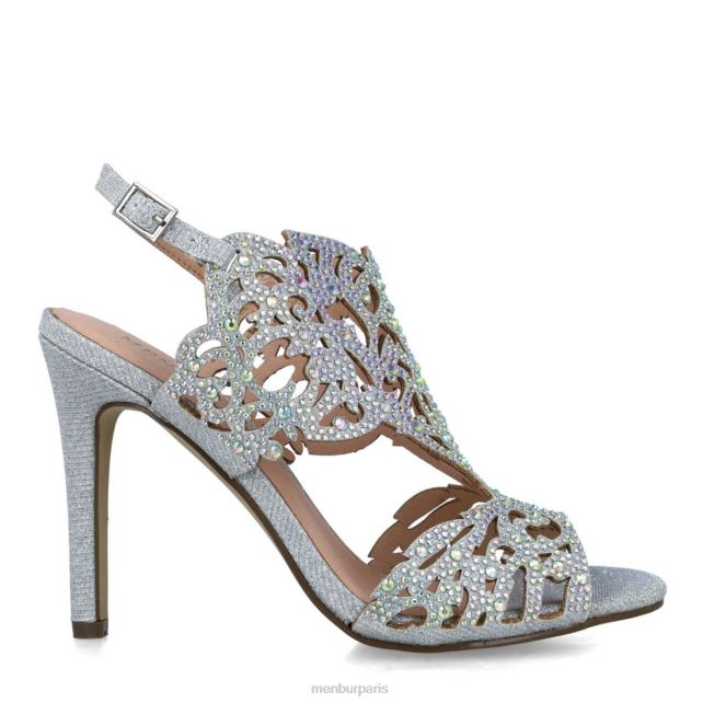 Menbur femmes cachée DVZ863881 talons hauts argent