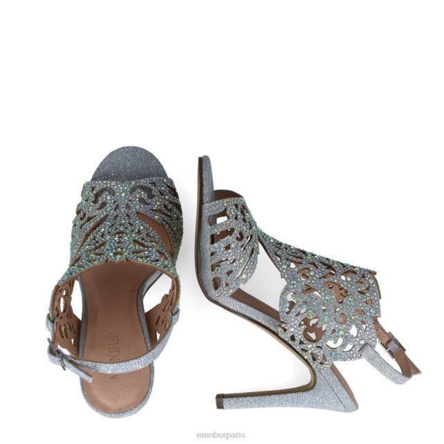 Menbur femmes cachée DVZ863881 talons hauts argent