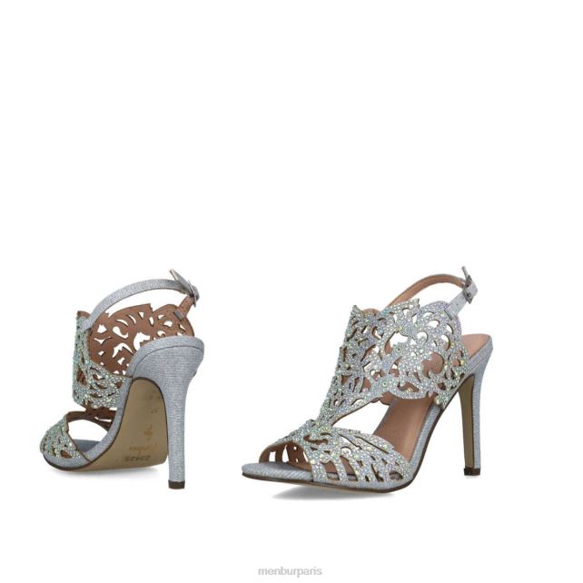 Menbur femmes cachée DVZ863881 talons hauts argent