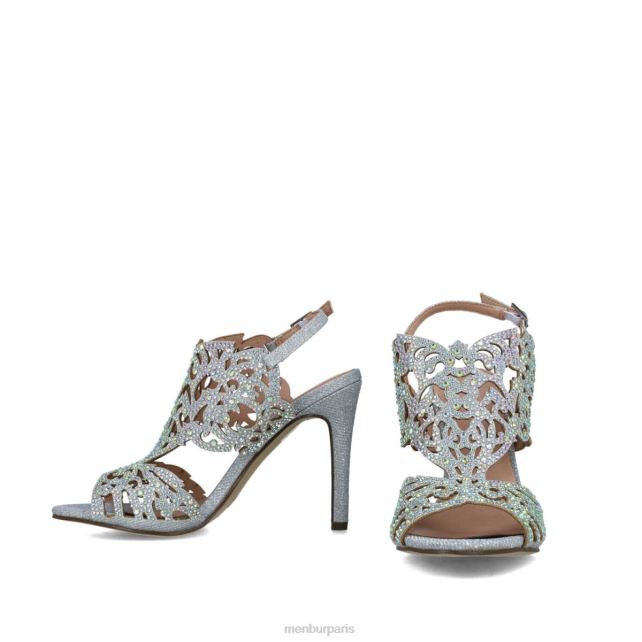 Menbur femmes cachée DVZ863881 talons hauts argent