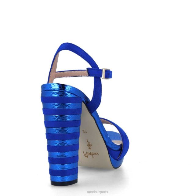 Menbur femmes cadeasse DVZ865372 talons hauts bleu moyen