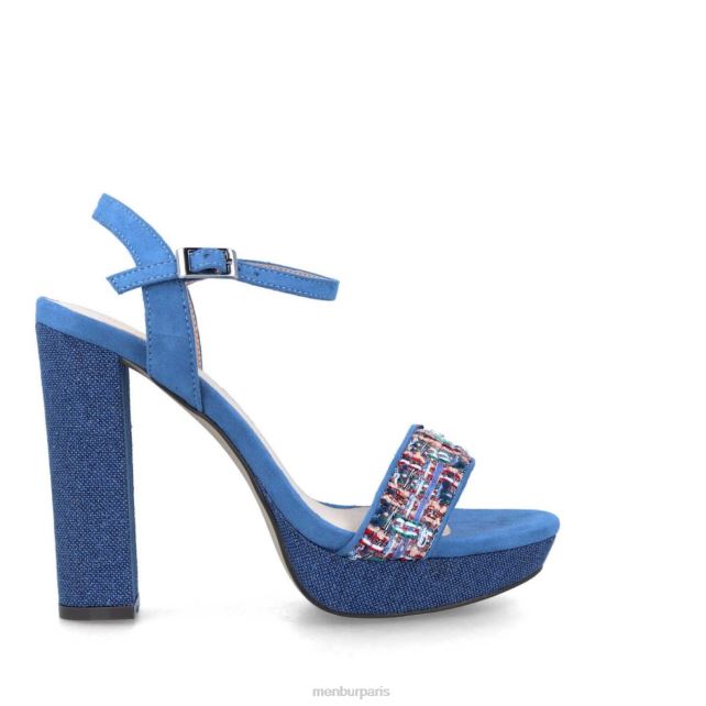Menbur femmes calendrier DVZ865378 talons hauts bleu foncé