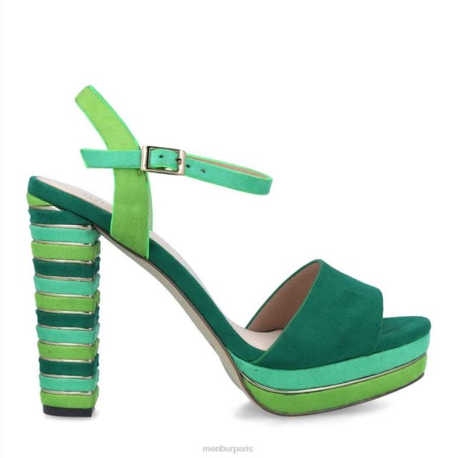 Menbur femmes caligiana DVZ861495 talons hauts vert