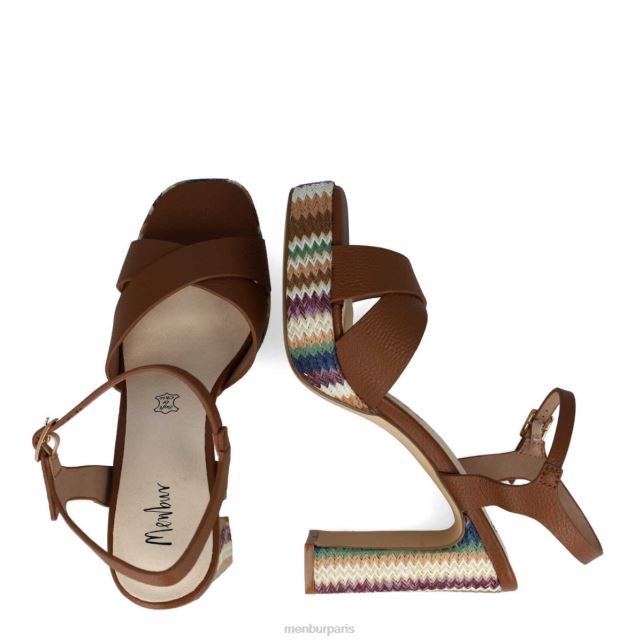 Menbur femmes caliope DVZ861262 talons hauts brun