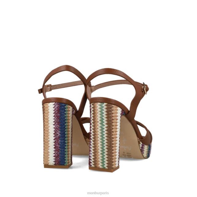 Menbur femmes caliope DVZ861262 talons hauts brun