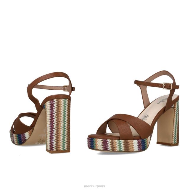 Menbur femmes caliope DVZ861262 talons hauts brun