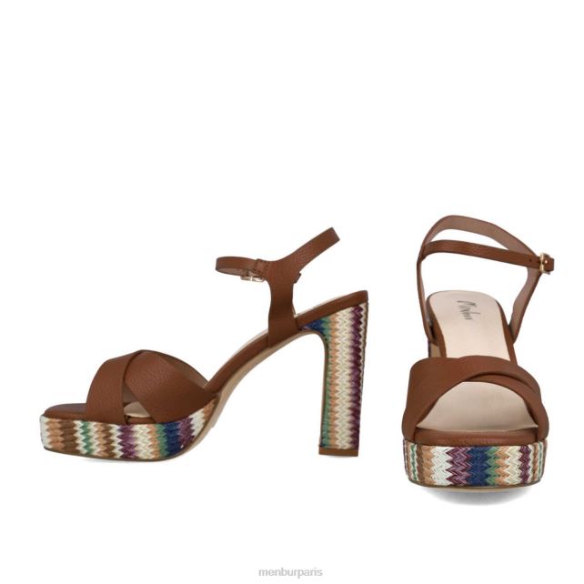 Menbur femmes caliope DVZ861262 talons hauts brun