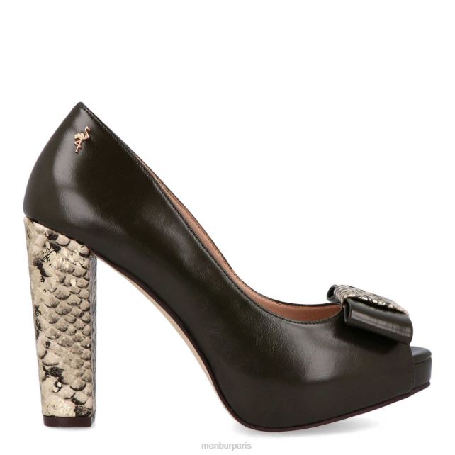 Menbur femmes camerine DVZ865338 talons hauts vert