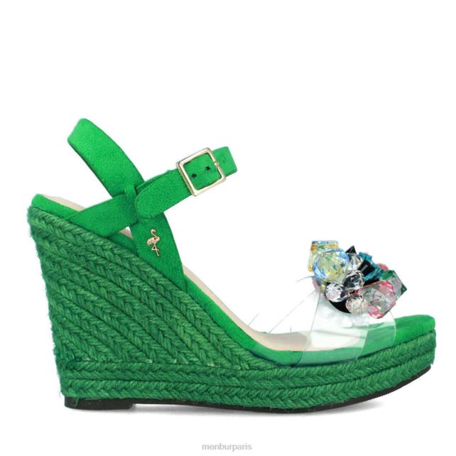Menbur femmes caminetto DVZ865145 talons hauts vert