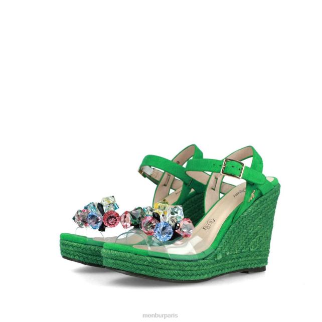 Menbur femmes caminetto DVZ865145 talons hauts vert